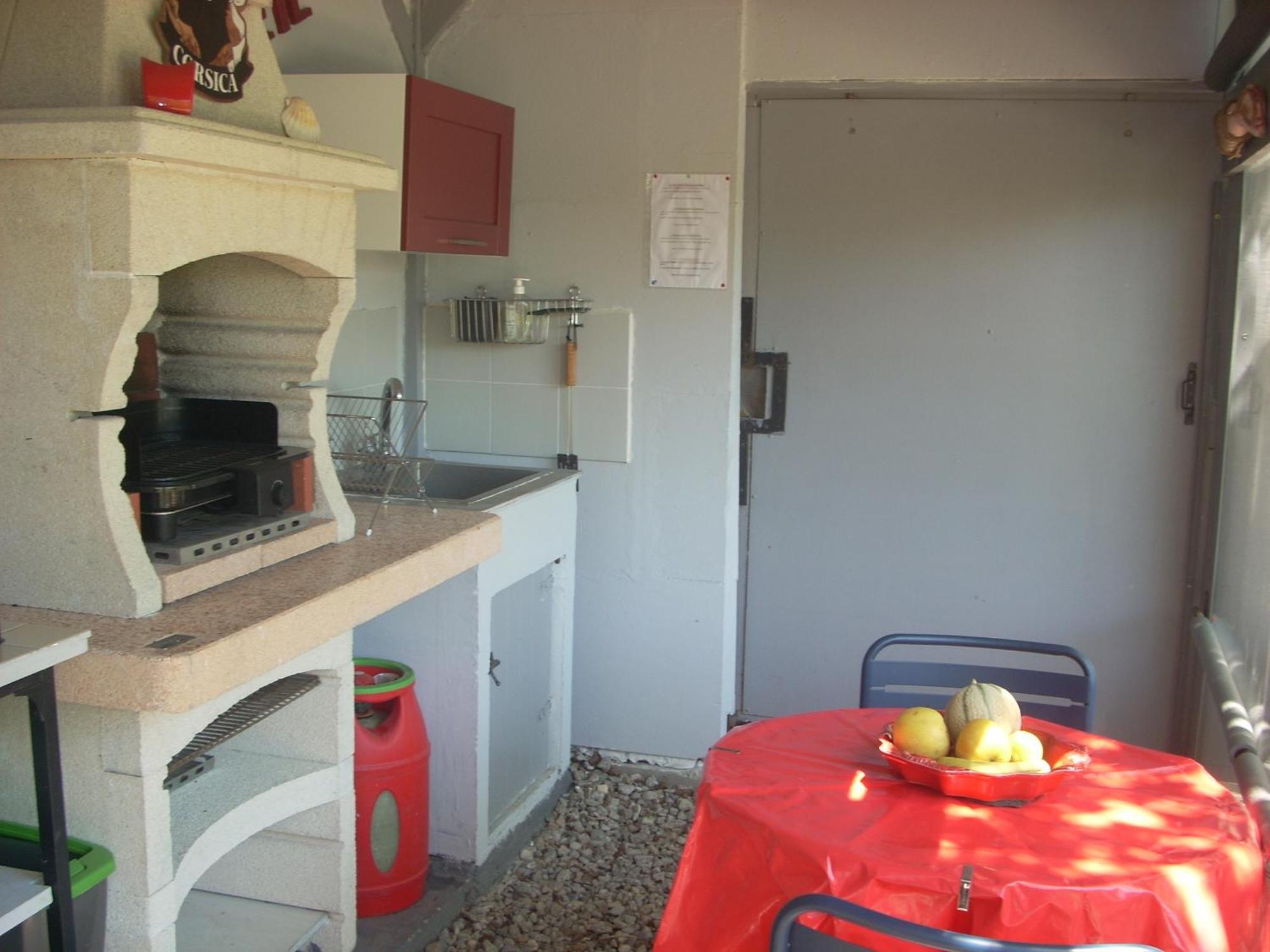 Chambre Independante Climatisee, Cuisine D'Ete, Piscine Sartene  Luaran gambar